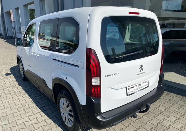 Peugeot Rifter cena 69900 przebieg: 132000, rok produkcji 2019 z Orzesze małe 56